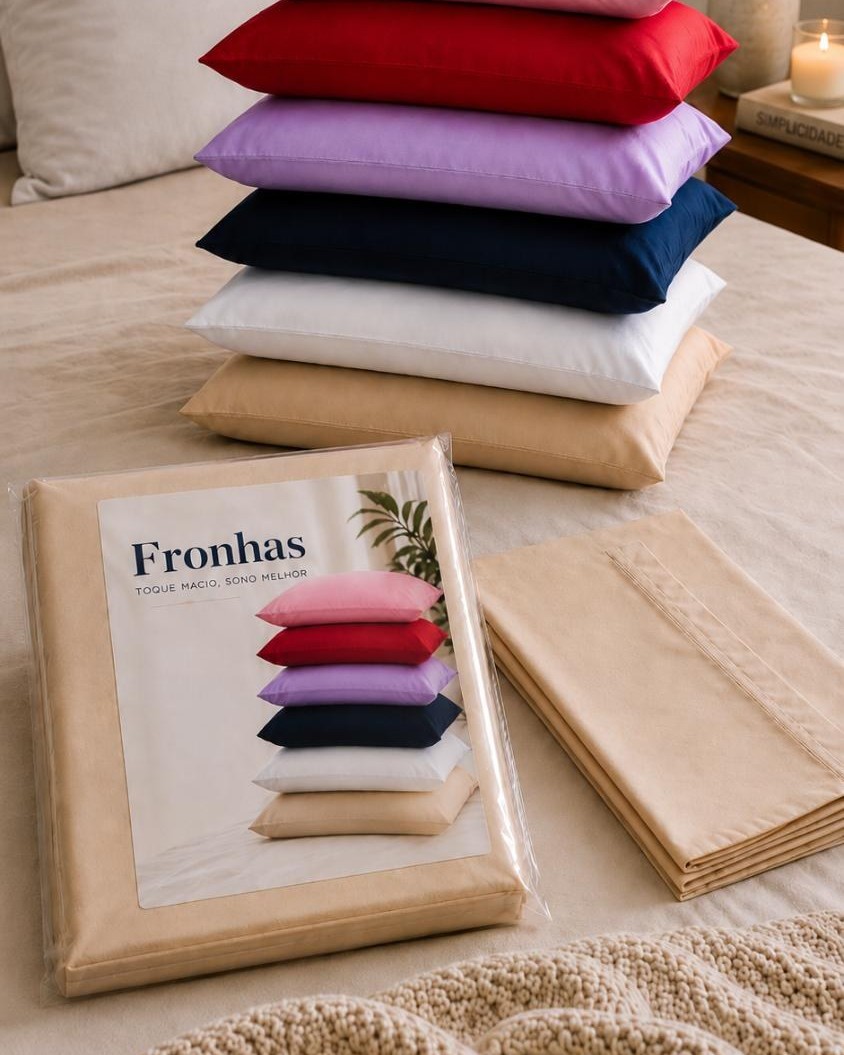 Kit de Fronhas Micropercal 400 Fios