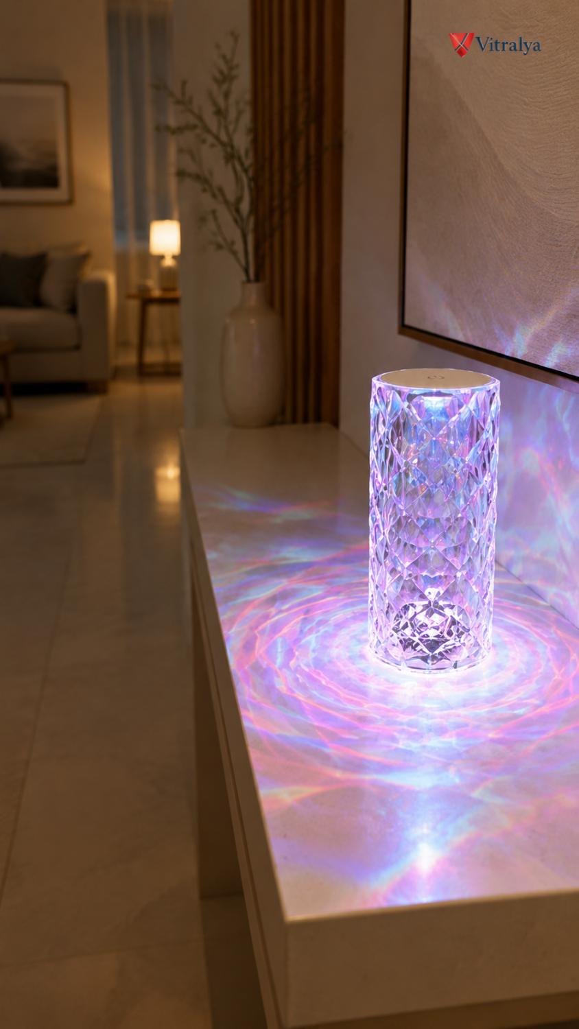 Luminária LED 16 cores