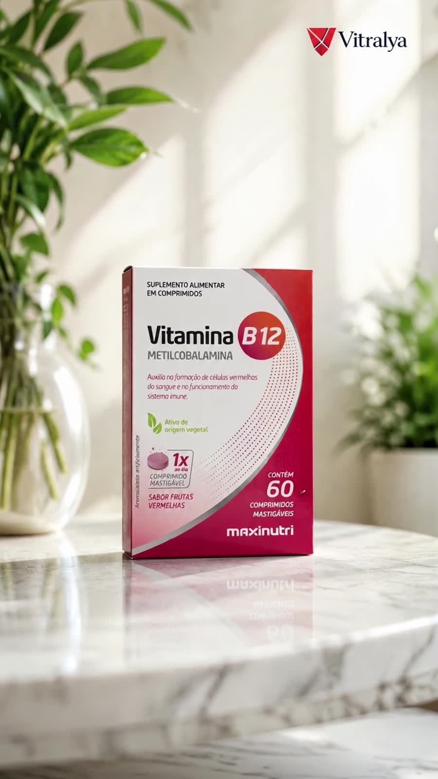 Vitamina B12 Metilcobalamina Maxinutri